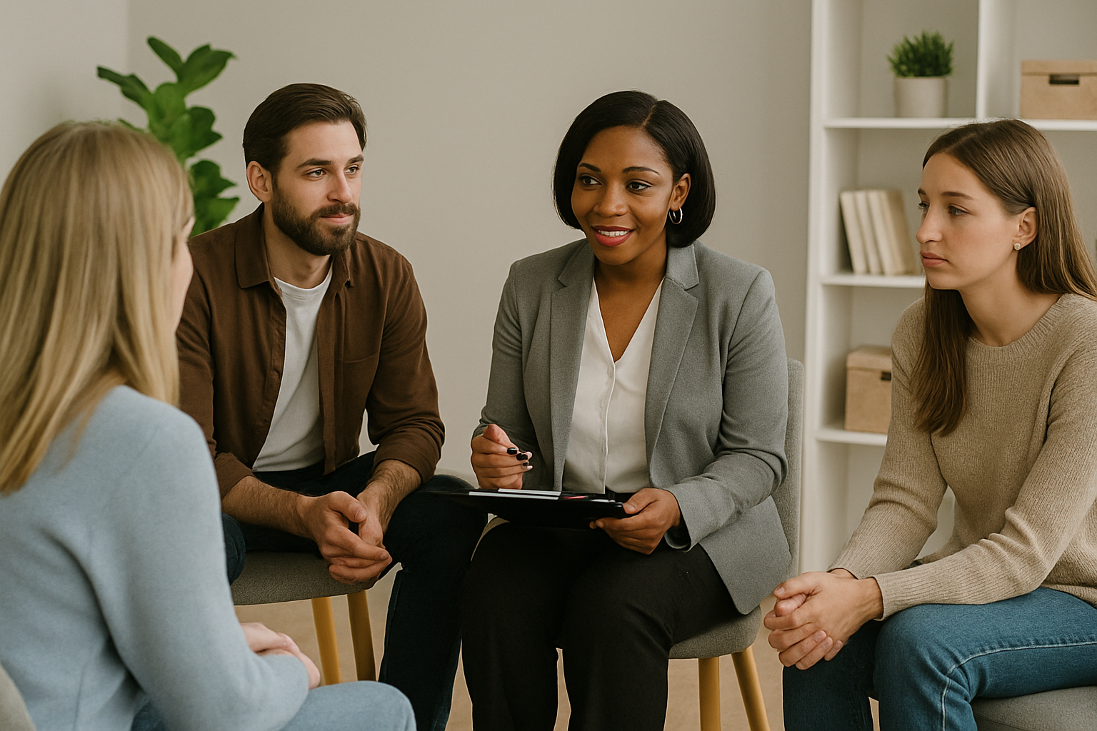 Group therapy and support